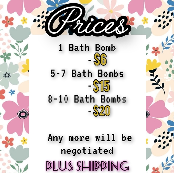 Handmade Custom Bath Bombs! SEE ALL PICTURES - Picture 4 of 7